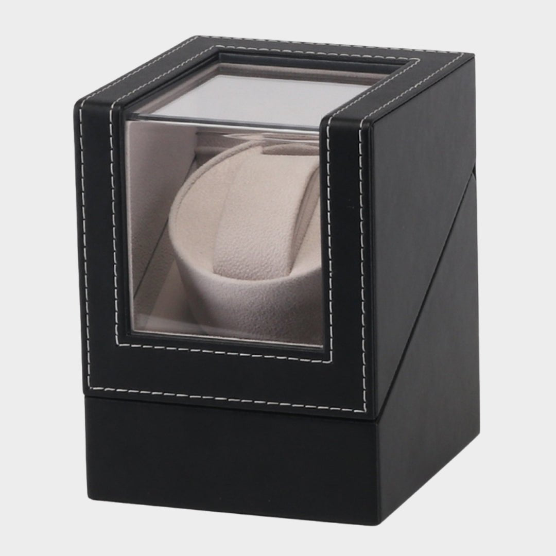 Rotating Safe Case ~ Elegant Black | Watch